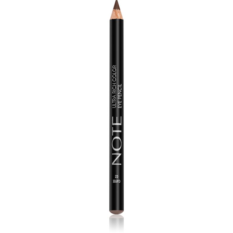 Note Cosmetique Ultra Rich Color водоустойчив молив за очи цвят 02 Cafee 1