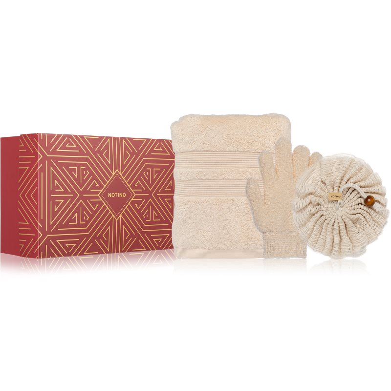 Notino Gift Set Body Exfoliation Gift Set подаръчен комплект Beige на ниска цена