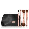 Notino Luxe Collection Double sided brush set with cosmetic bag Комплект четки с чантичка