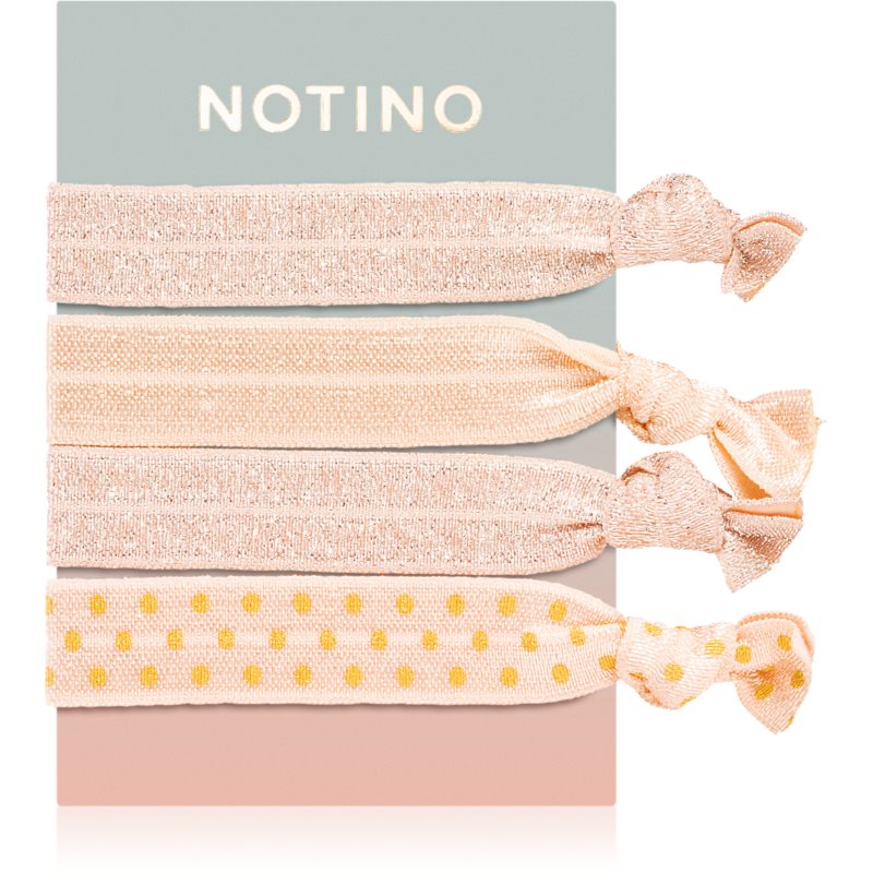Notino Pastel Collection Hair elastics ластици за коса Orange 4 бр.