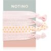 Notino Pastel Collection Hair elastics ластици за коса Pink 4 бр.