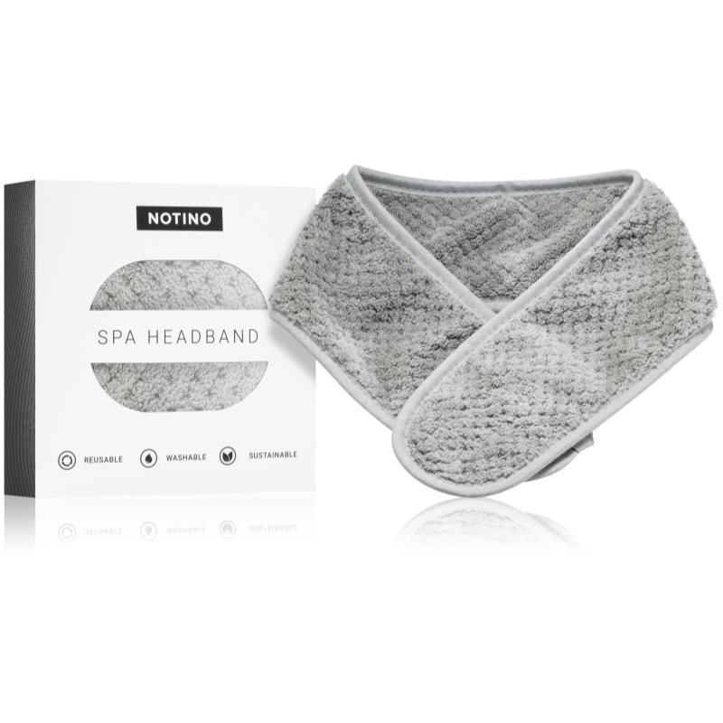 Notino Spa Collection Headband козметична лента за глава цвят Grey 1 бр.
