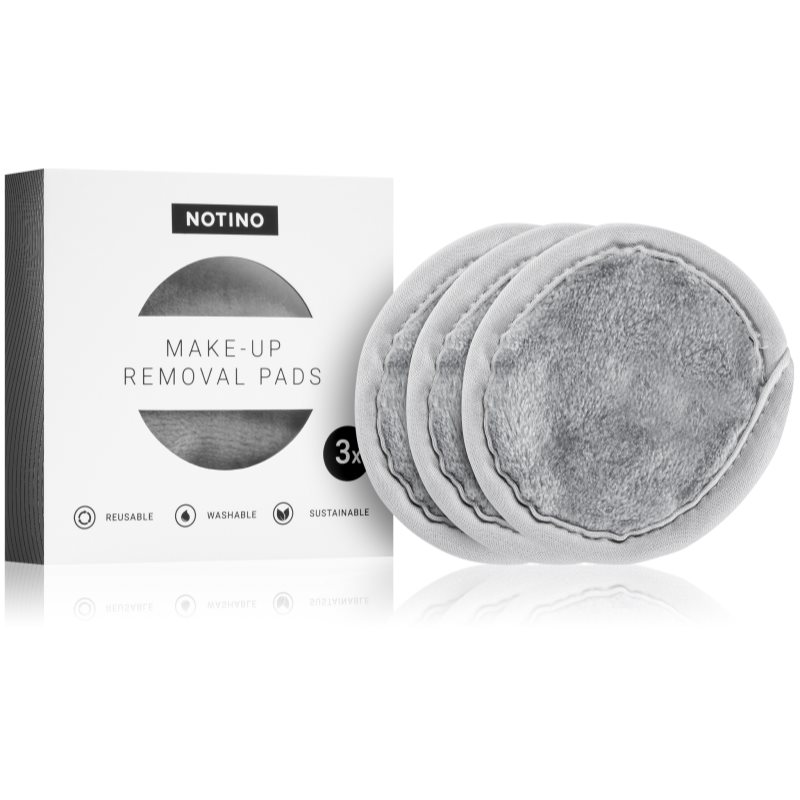 Notino Spa Collection Make-up removal pads тампони за почистване на грим цвят Grey 3 бр. на ниска цена