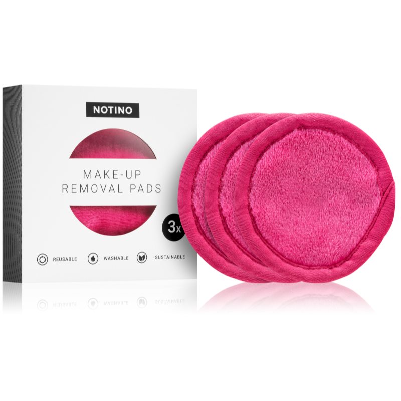 Notino Spa Collection Make-up removal pads тампони за почистване на грим цвят Pink 3 бр.