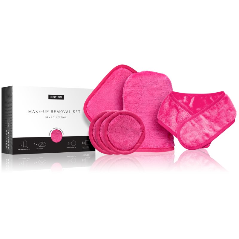 Notino Spa Collection Make-up removal set комплект за почистване на грим Pink на ниска цена