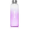 Notino Sport Collection Glass water bottle стъклена бутилка за вода Purple 500 мл.