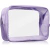 Notino Travel Collection Extra Large Clear Organizer прозрачна козметична чантичка XL Purple 27