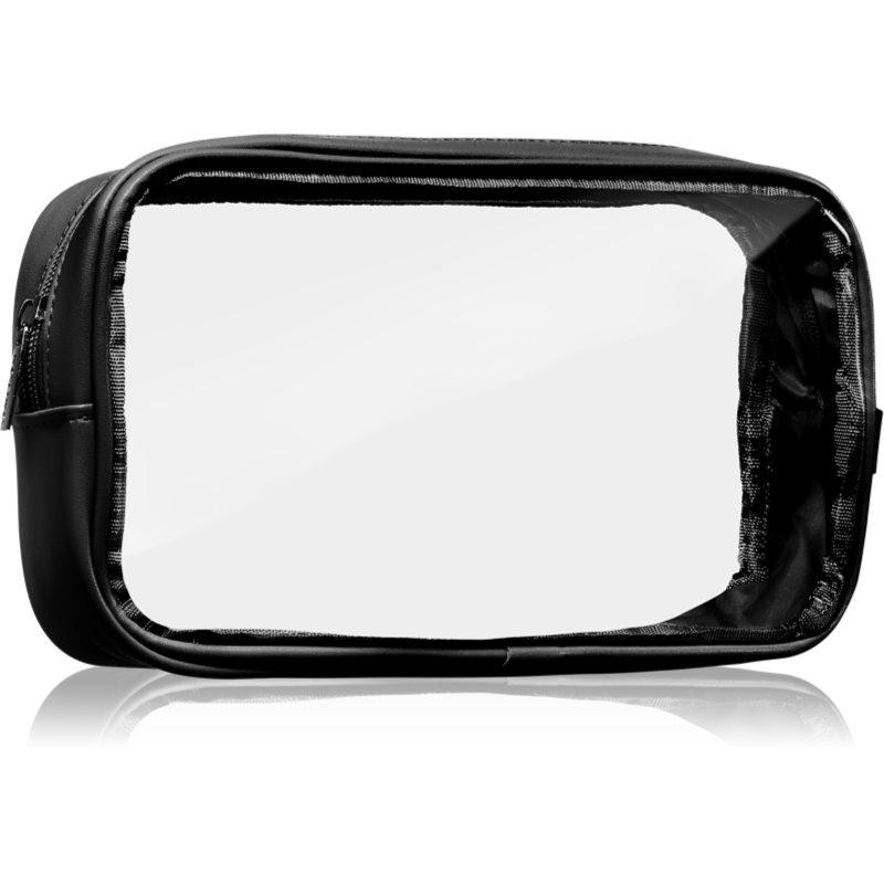 Notino Travel Collection Small Clear Organizer прозрачна козметична чантичка транспарентен S Black 20x10x5 cm 1 бр. на ниска цена