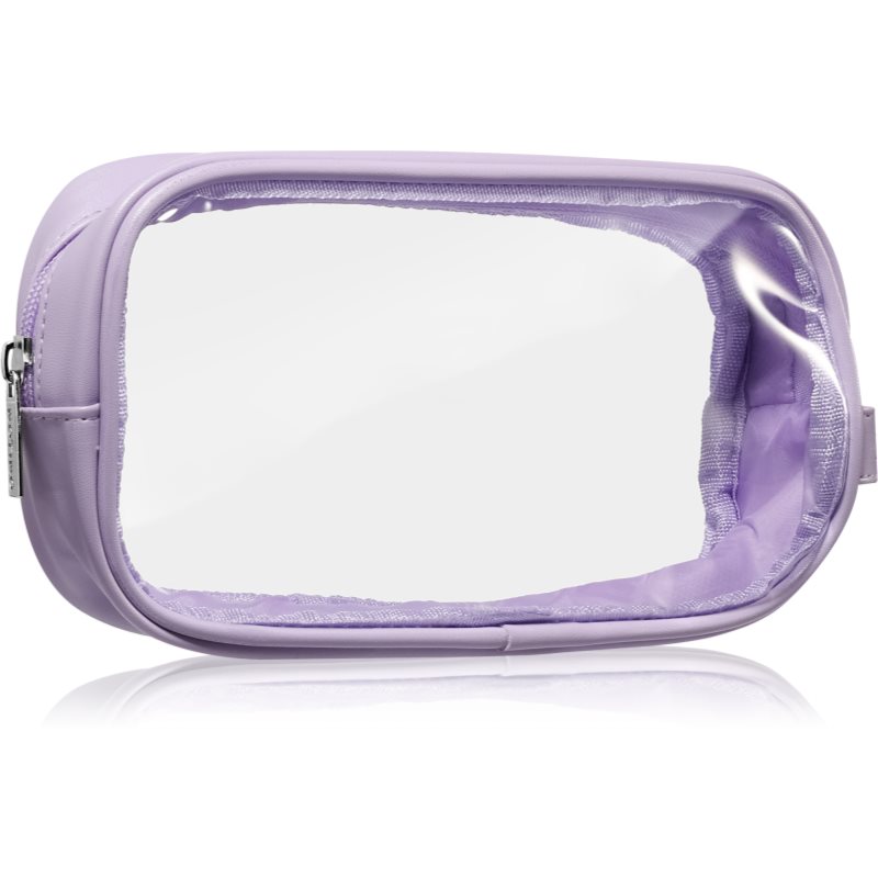 Notino Travel Collection Small Clear Organizer прозрачна козметична чантичка транспарентен S Purple 20x10x5 cm 1 бр.