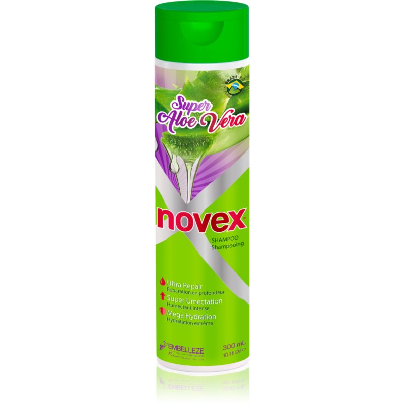 Novex Aloe Vera подхранващ шампоан за възстановяване и подсилване на косата 300 мл.