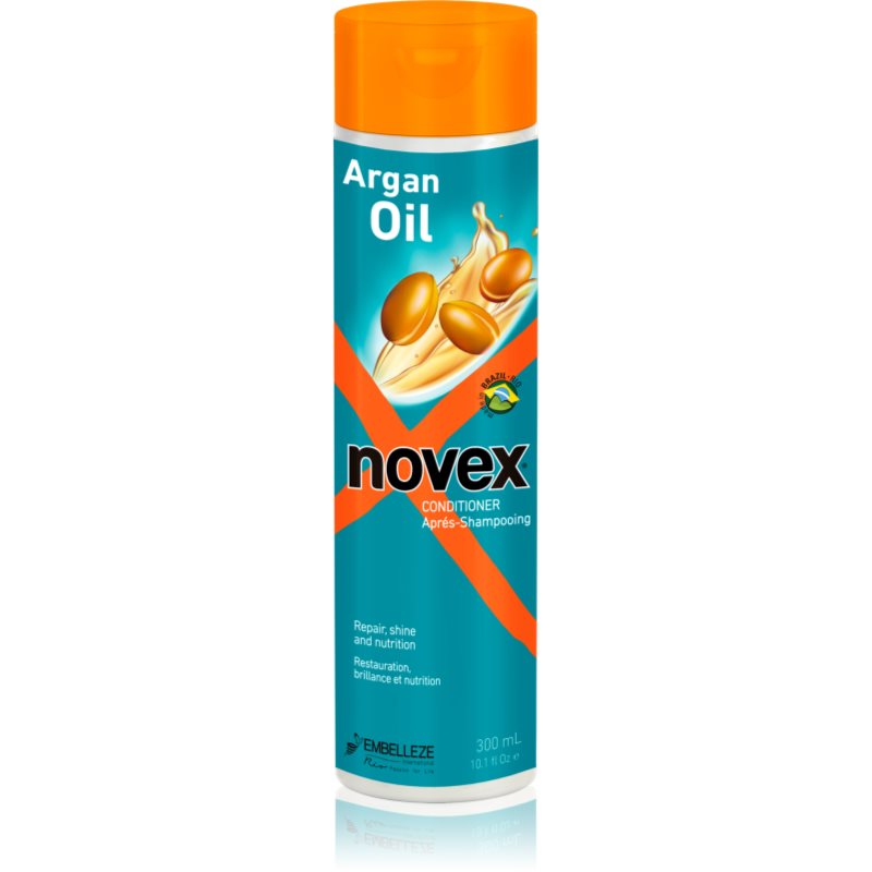 Novex Argan Oil хидратиращ балсам за непокорна коса 300 мл.