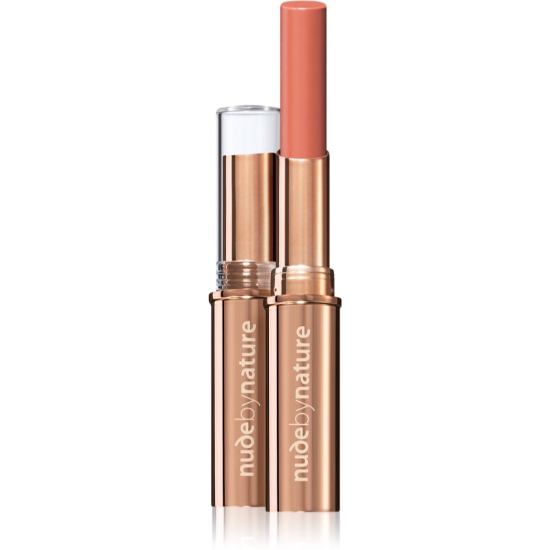 Nude by Nature Sheer Glow Colour Balm балсам за устни цвят 01 Coral 2