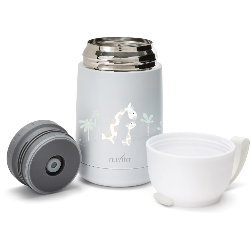 Nuvita Thermos термос със силиконов държач White 500 мл. на ниска цена