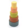 O.B Designs Round Stacker Cups чашки за редене 8m+ 5 бр.