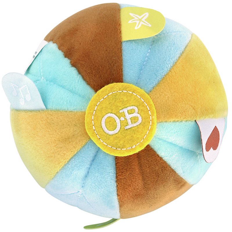 O.B Designs Sensory Ball плюшена играчка Autumn Blue 3m+ 1 бр.