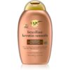 OGX Brazilian Keratin Smooth изглаждащ шампоан за блясък и мекота на косата 385 мл.