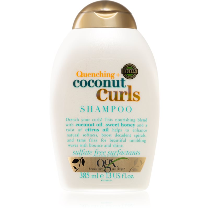 OGX Coconut Curls шампоан за чуплива и къдрава коса 385 мл.