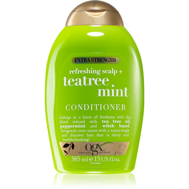 OGX Teatree Mint Extra Strenght освежаващ балсам 385 мл.