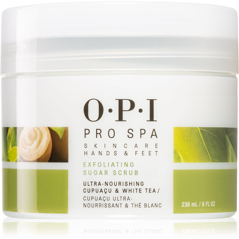 OPI Pro Spa омекотяващ захарен пилинг за крака 249 гр.