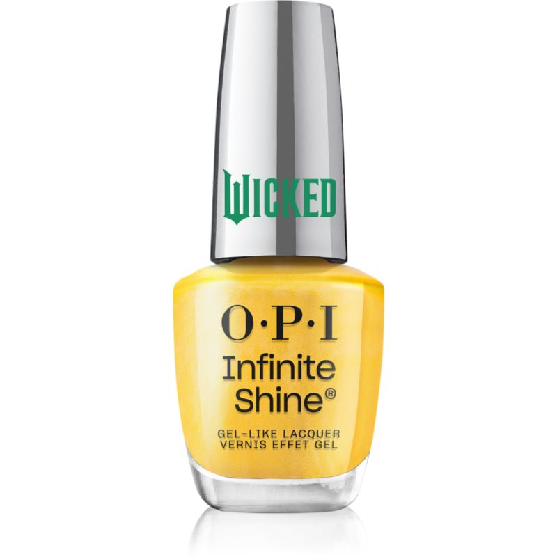 OPI Wicked Infinite Shine лак за нокти цвят Yellow Brick Road 15 мл.