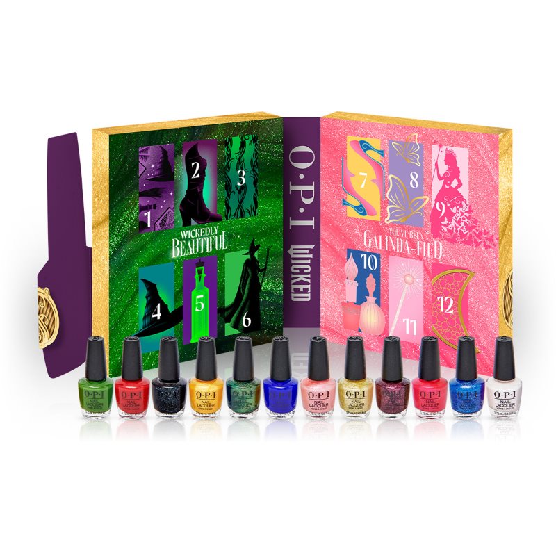 OPI Wicked Nail Lacquer коледен календар за нокти мини на ниска цена