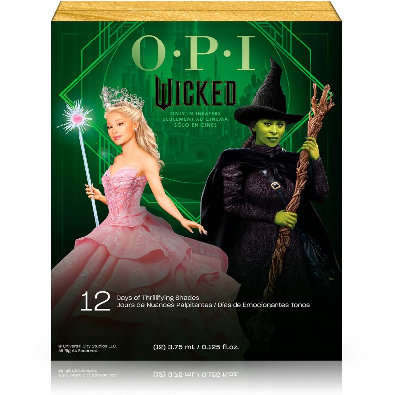 OPI Wicked Nail Lacquer коледен календар за нокти мини