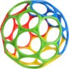 Oball Classic Easy-Grasp Toy играчка за деца от раждането им color mix 1 бр.
