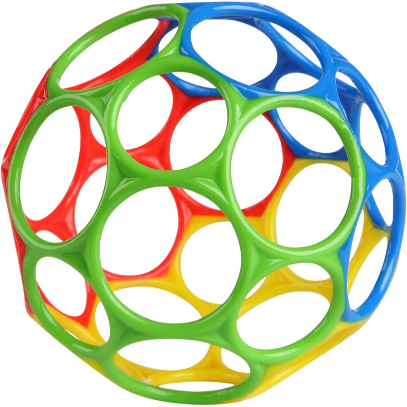 Oball Classic Easy-Grasp Toy играчка за деца от раждането им color mix 1 бр.