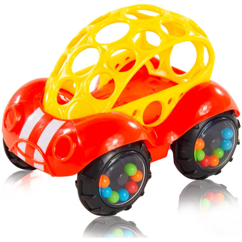 Oball Rattle & Roll кола за деца Red 3m+ 1 бр.