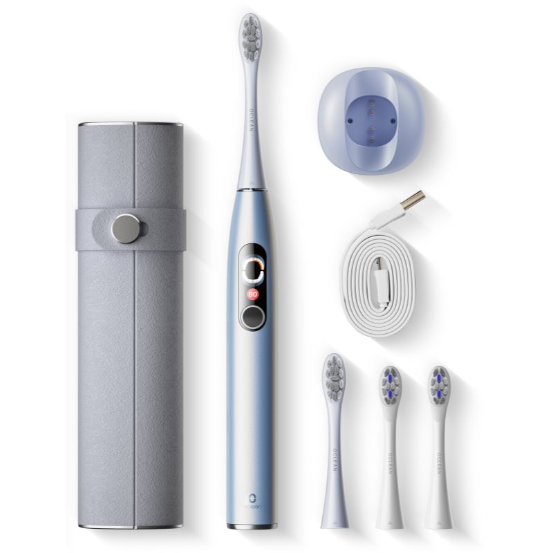 Oclean X Pro Digital четка за зъби + резервни глави Silver