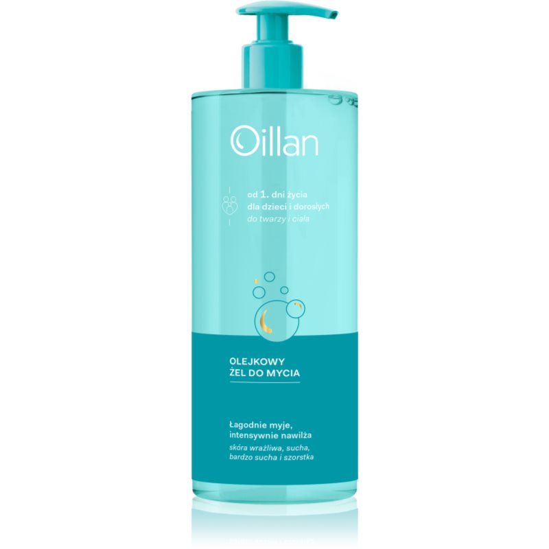 Oillan Oil Body Wash почистващ олио гел 750 мл.