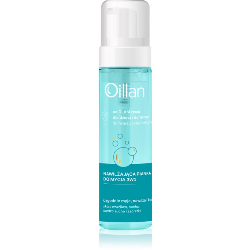 Oillan Oil Washing Foam хидратиращ шампоан 3 в 1 200 мл.