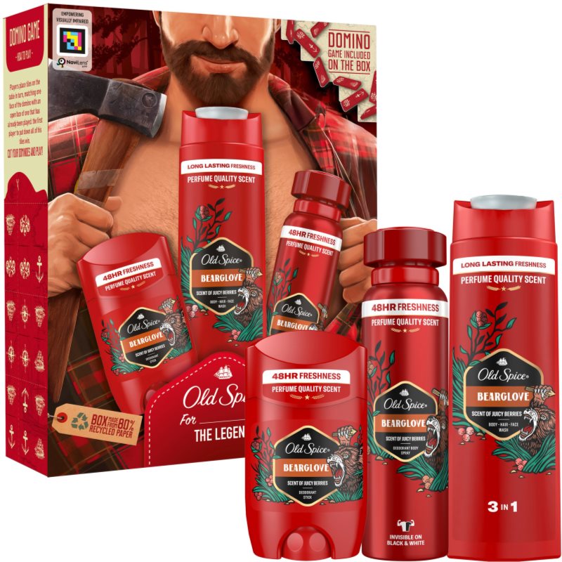 Old Spice Bearglove For The Legend подаръчен комплект за мъже