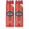 Old Spice Captain душ гел и шампоан 2 в 1 2x400 мл.