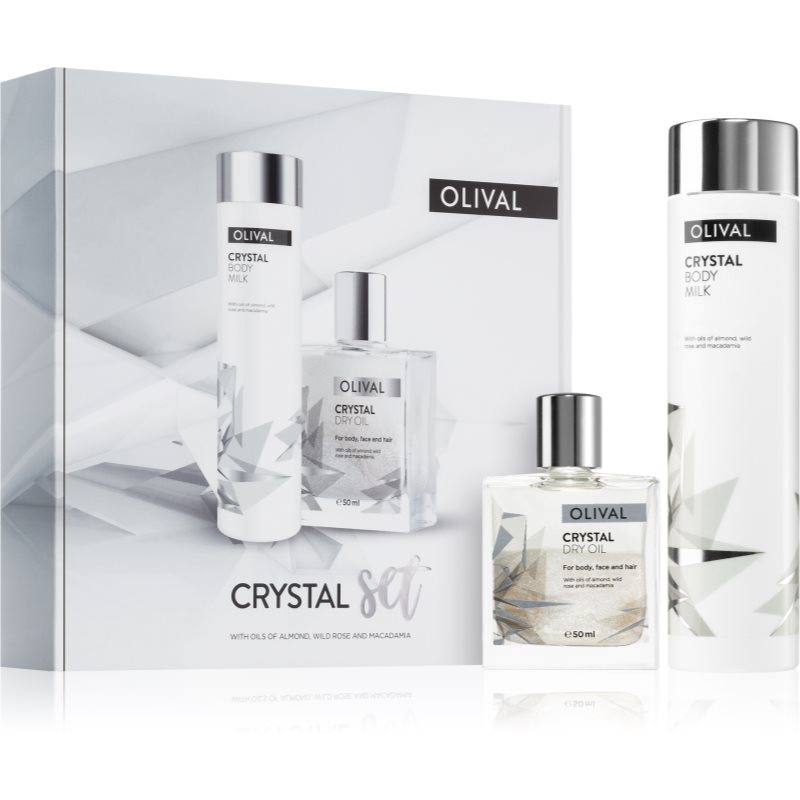 Olival Crystal подаръчен комплект за подхранване и хидратация