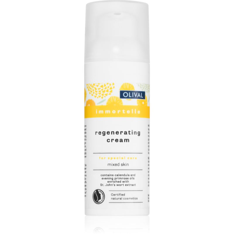 Olival Immortelle Regenerating Cream регенериращ крем за смесена и мазна кожа 50 мл.