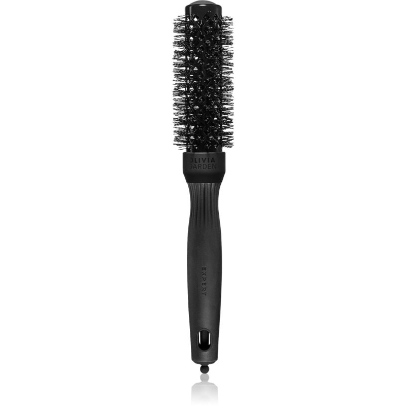 Olivia Garden Black Label SHINE Wavy Bristles кръгла четка за коса За коса диаметър 25 mm 1 бр.