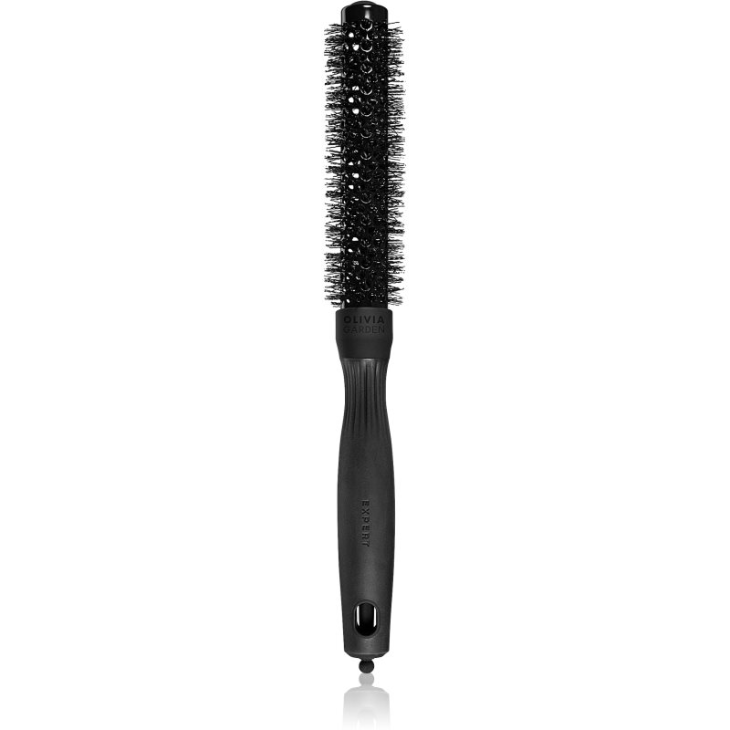 Olivia Garden Black Label Speed Wavy Bristles кръгла четка за коса за по-бързо оформяне на прическата със сешоар ø 20 mm 1 бр.