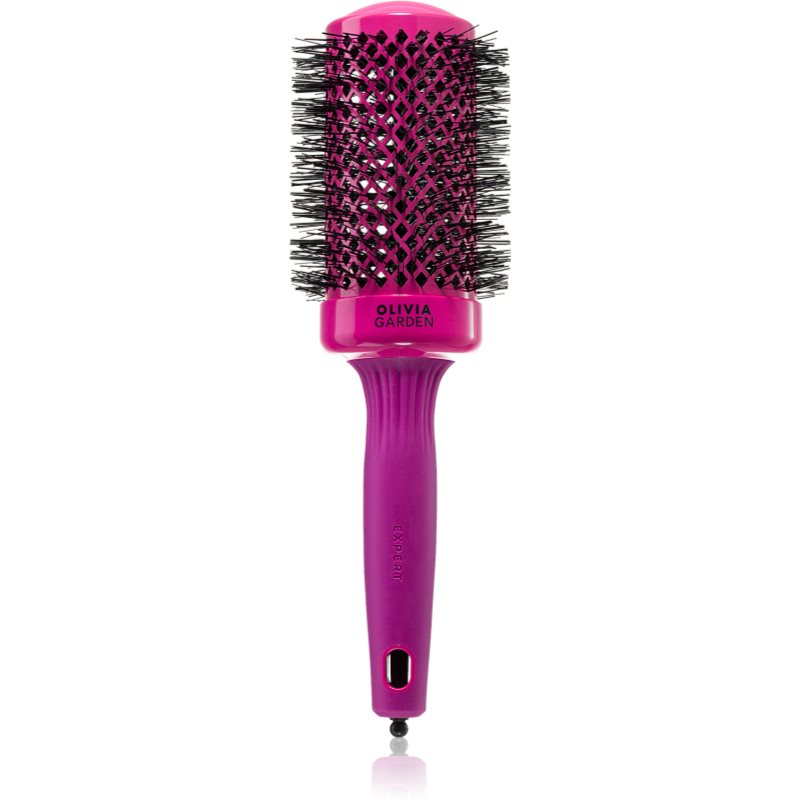 Olivia Garden Expert Shine Hot Pink четка за издухване за дълга коса 55 mm 1 бр.