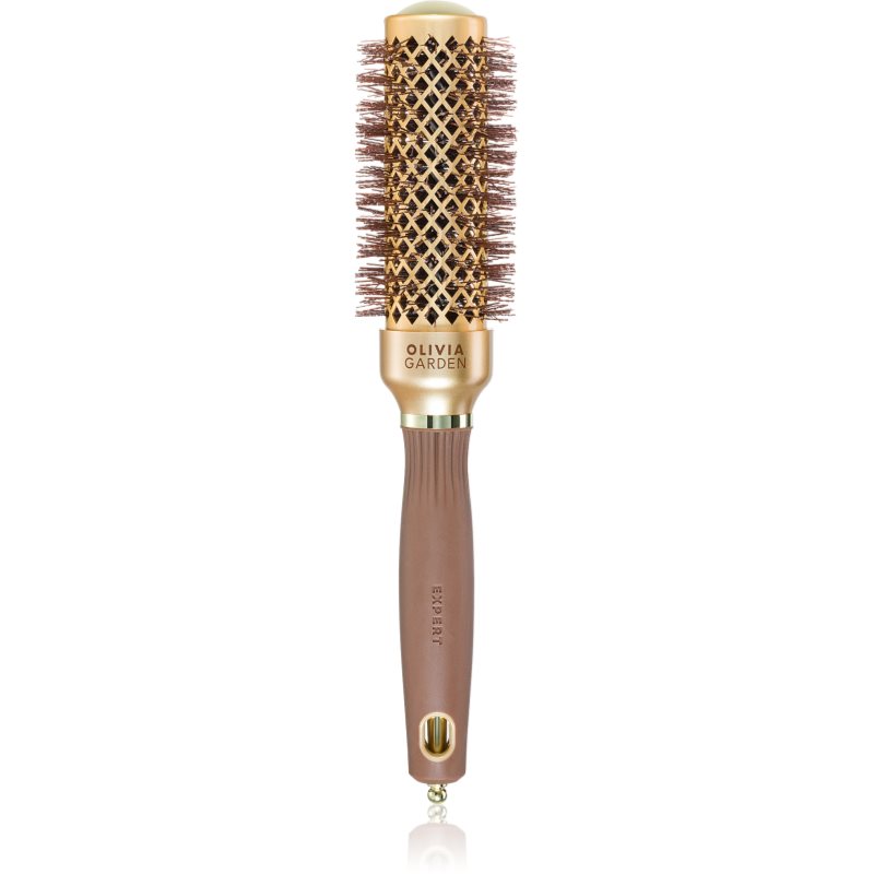 Olivia Garden Expert Shine Wavy кръгла четка за коса 35 mm 1 бр.