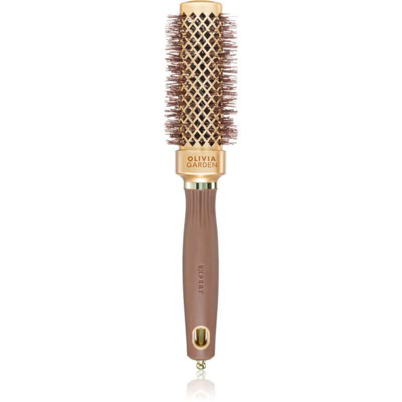 Olivia Garden Expert Straight Wavy ръбеста четка за издухване 30 mm 1 бр.