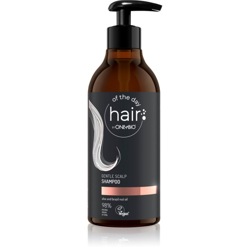 OnlyBio Hair Of The Day деликатен шампоан за ежедневна употреба с алое вера 400 мл.