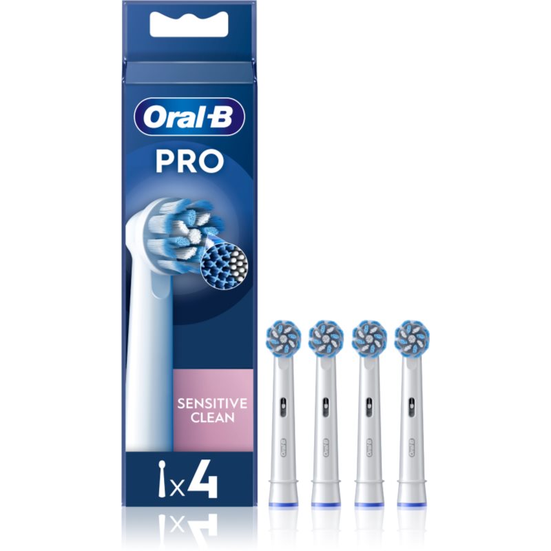 Oral B PRO Sensitive Clean резервни глави за четка за зъби 4 бр.