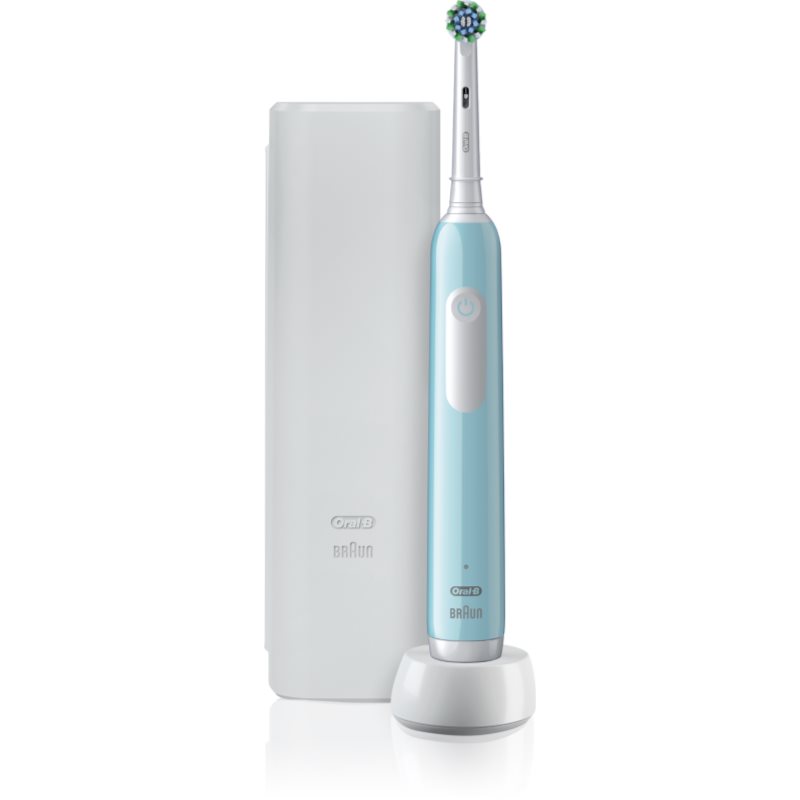 Oral B Pro Series 1 Blue електрическа четка за зъби с калъфка Blue 1 бр.