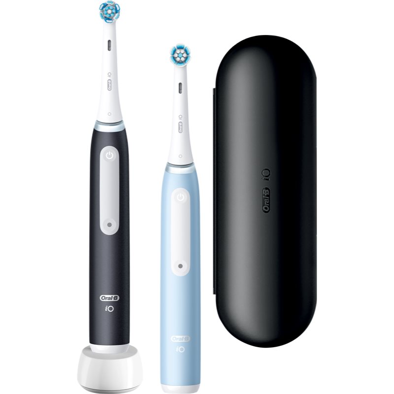 Oral B iO3 електрическа четка за зъби DUO Black&Blue 2 бр.
