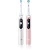 Oral B iO6 електрическа четка за зъби DUO White & Pink Sand 2 бр.