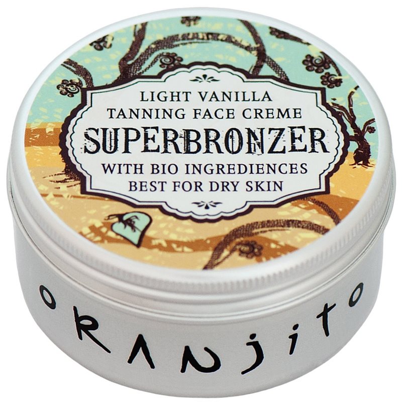 Oranjito Bio Light Vanilla крем за загар за солариум за лице и деколте 50 гр.