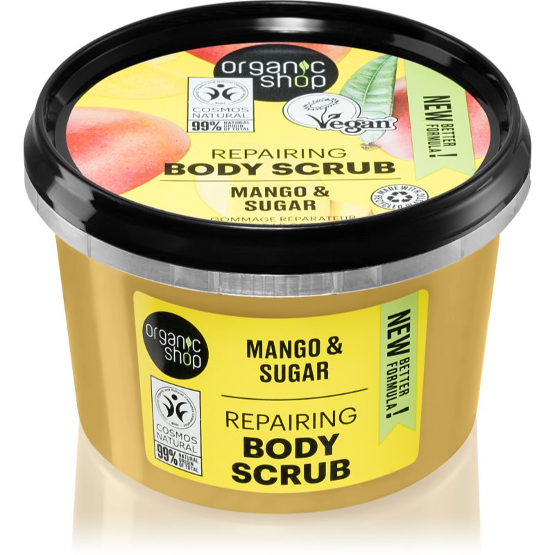 Organic Shop Mango & Sugar сраб за тяло за копринена кожа 250 мл.
