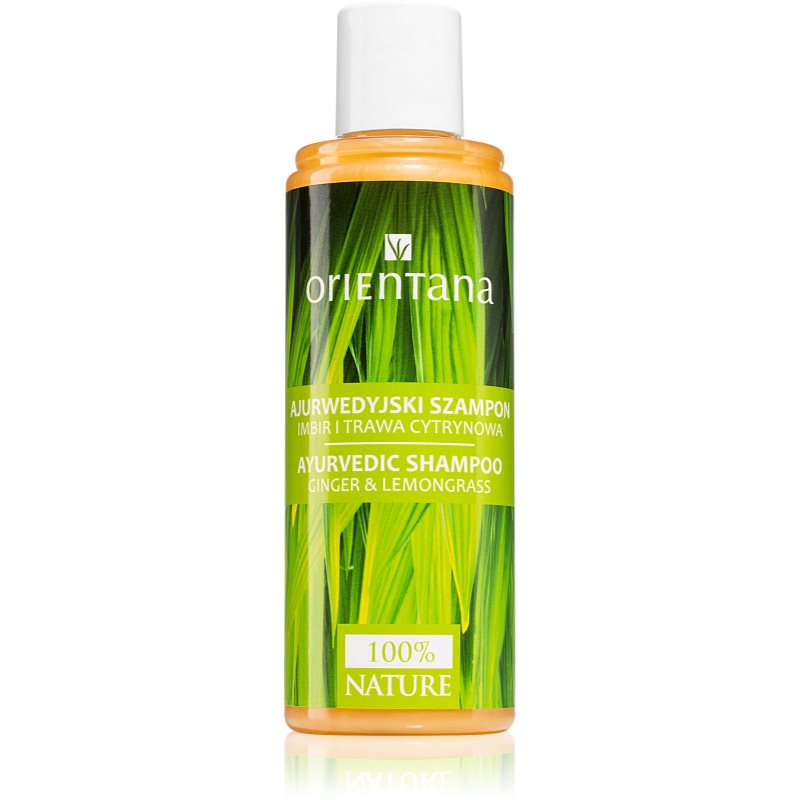 Orientana Ayurvedic Shampoo Ginger & Lemongrass освежаващ шампоан 210 мл. на ниска цена