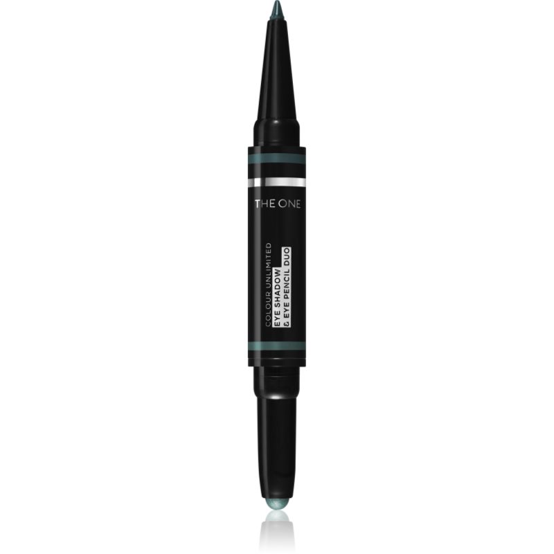 Oriflame The One Colour Unlimited сенки за очи и молив за очи 2 в 1 цвят Emerald Green 1